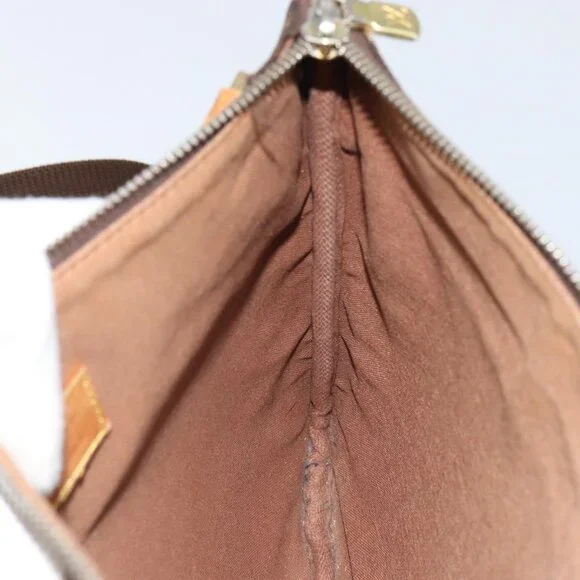 Authentic LOUIS VUITTON Monogram Pochette Bosphore Shoulder Bag M40044 LV - Picture 12 of 16